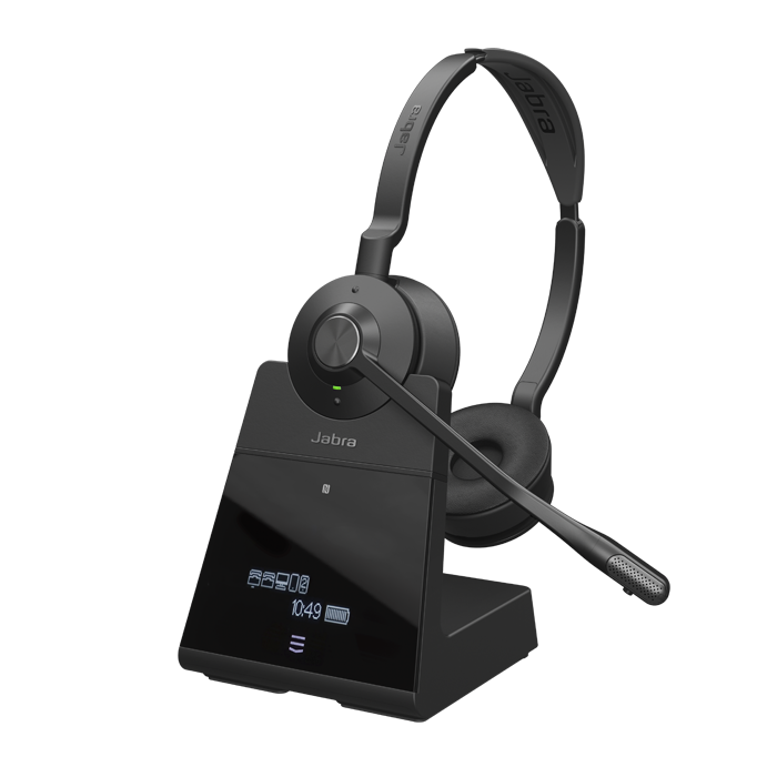 Audífono Bluetooth de Diadema con Micrófono Inalámbrico tipo Call Center  para PC, Laptop, Mac, Windows, Android e IOS (iPhone)